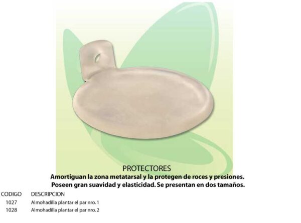 FLY ALMOHAD.PLANTAR GEL Nº1 X 2