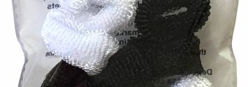 GOMITAS BLANCAS Y NEGRAS X 12 (ART.161)