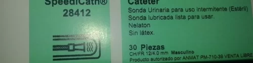 28412 SONDA SPEEDICATH MASC.Nº12 (28412)© (*)
