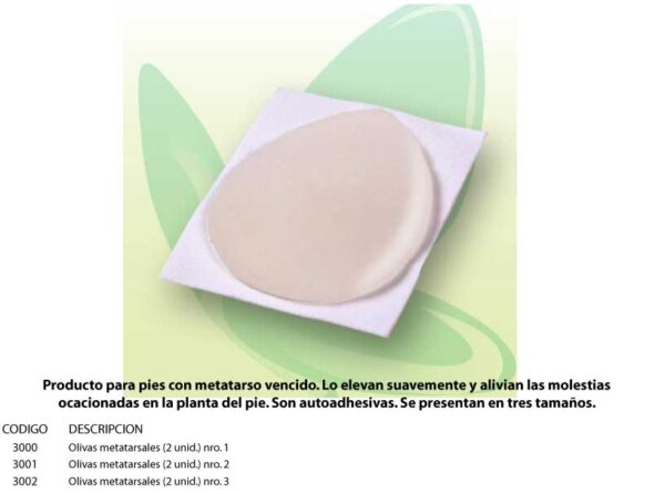 FLY OLIVA METATARSAL Nº 2 X 2