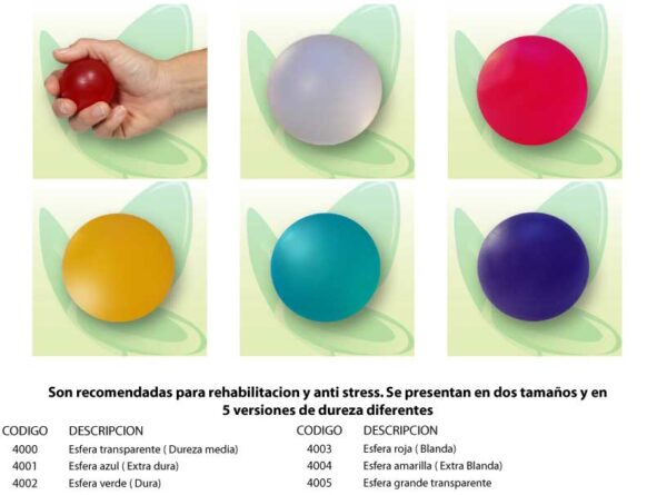 FLY ESFERA GEL REHAB.ROJA BLANDA