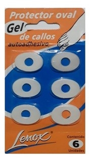 PROT.CALLOS OVAL AUTOADH.C/PERF.GEL X 6