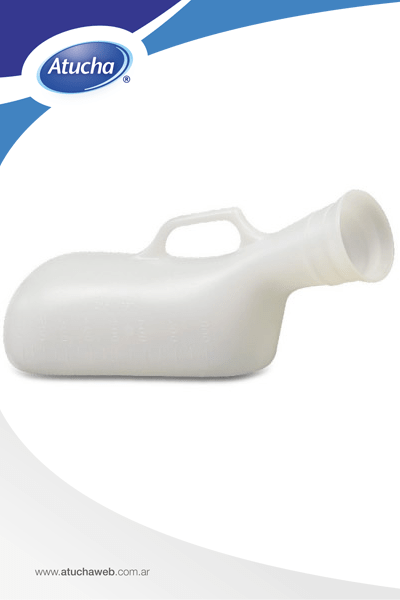 ORINAL PLASTICO HOMBRE C/TAPA ATUCHA