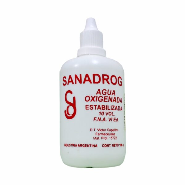 AGUA OXIG.10 VOL X 100 CC SANADROG (#)