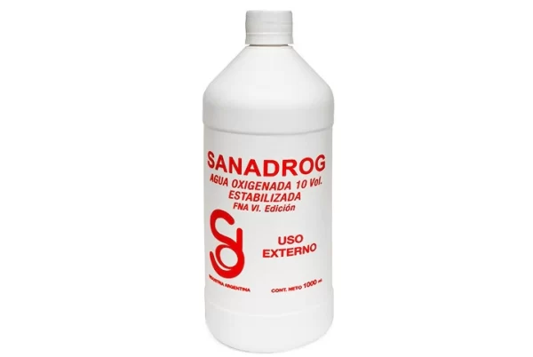 AGUA OXIG.10 VOL X1000 CC SANADROG (#)