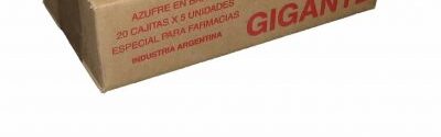 alivio20x5 AZUFRE CAJITA 20 X 5 ALIVIO GIGANTE
