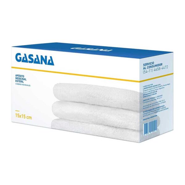 APOSITO QUIR. EST.GASANA 15 X 15 X 5 (#)