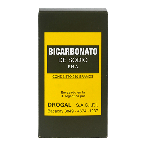 BICARBONATO SODIO X 250 GR  DROGAL (#)