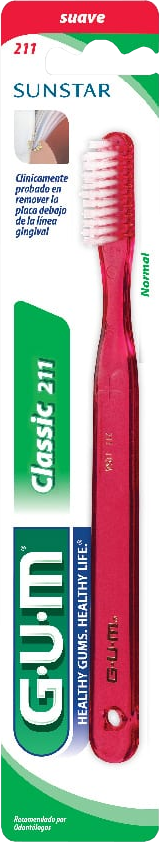 CEPILLO DENT.GUM 211 SUAVE (*)