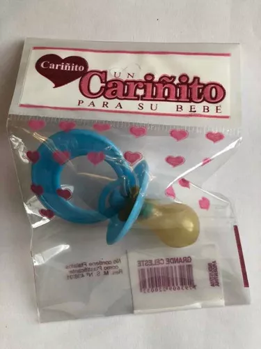 CHUPETE CARIÑITO Nº 1 CELESTE (*)