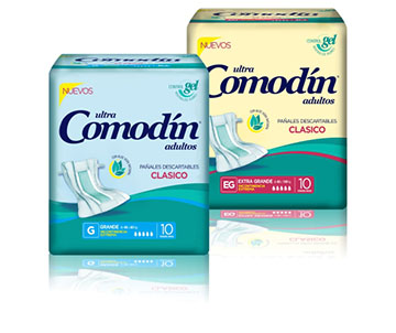 PAÑAL CLASICO EXTRA X 10 COMODIN (*)