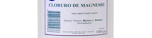clorurodrogal1k CLORURO MAGNESIO X 1000 GR DROGAL (#)