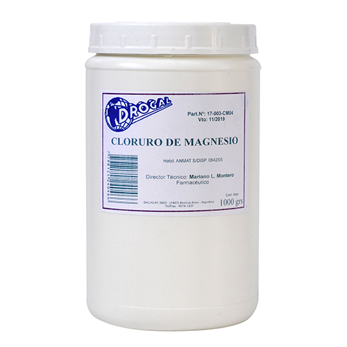 CLORURO MAGNESIO X 1000 GR DROGAL (#)