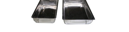 cubeta CUBETA AC. INOX. 20 X 10 X 2 CM ACAN.© (*)