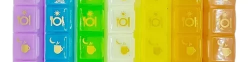 DOSIF.MED.BANDEJA COLORES /4 TOMAS