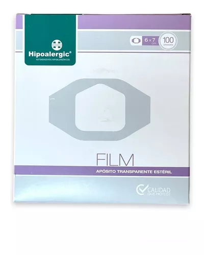 APOSITO FILM 6 CM X 7 CM HIPOALERGIC (*)
