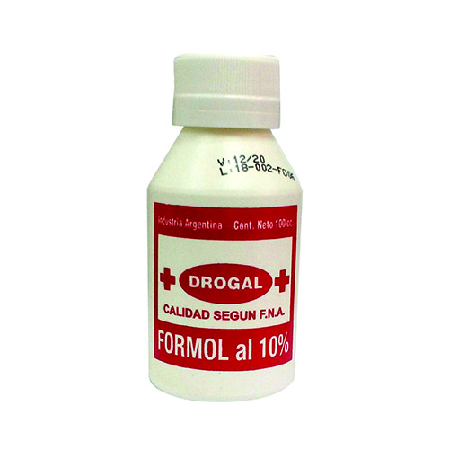 FORMOL AL 10 % X 100 CC DROGAL (#)