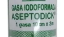 gasa iod 2 GASA IODOF.FARMADENTAL 10% X 2 M ROLLO (*)