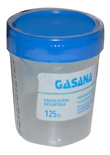 RECIPIENTE ESTERIL BOLSA 125 CC GASANA (#)