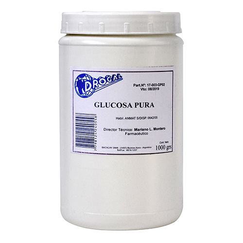 GLUCOSA USO ORAL X 900 GR DROGAL (#)
