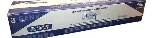 JERINGA DES. 3 CC 40/8 DARLING (*)
