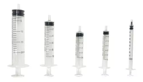 JERINGA   SIN AGUJA  5 ML (*)