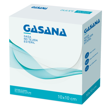 GASA ESTERIL NO TEJIDA 10 X 10 GASANA (*)