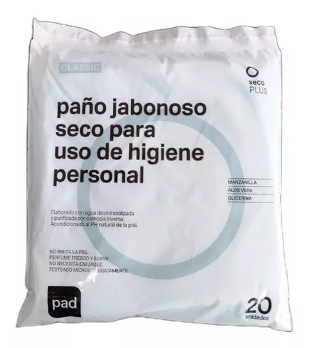 PAÑO JABONOSO DERMPAD X 10