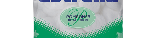 POMPONES ESTRELLAX 50 UN. (*)