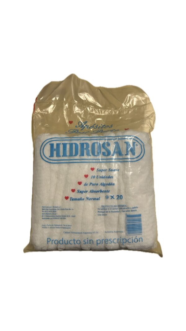 APOSITO POST PARTO NORMAL HIDROSAN X 10