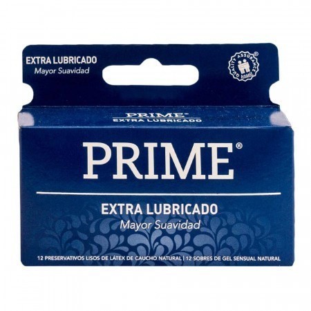 PROF. PRIME EXT. LUBRICADO AZUL X 12 (*)