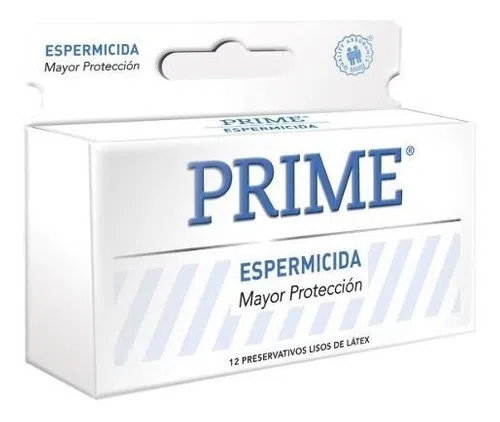 PROF. PRIME ESPERMICIDA BLANCO X 12 (*)