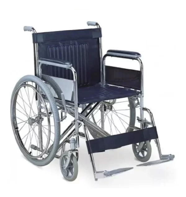 SILLA de RUEDAS apoyabrazos y pedanas desm.S3011© (*)