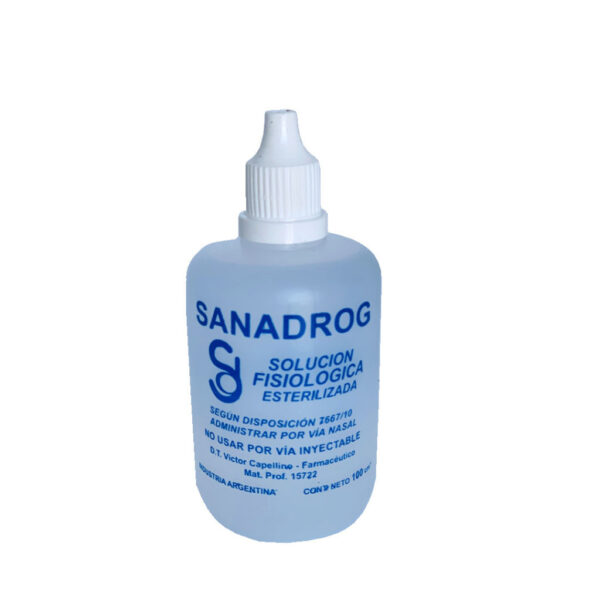 SOLUC.FISIOL. X 100 CC EST.SANADROG (#)