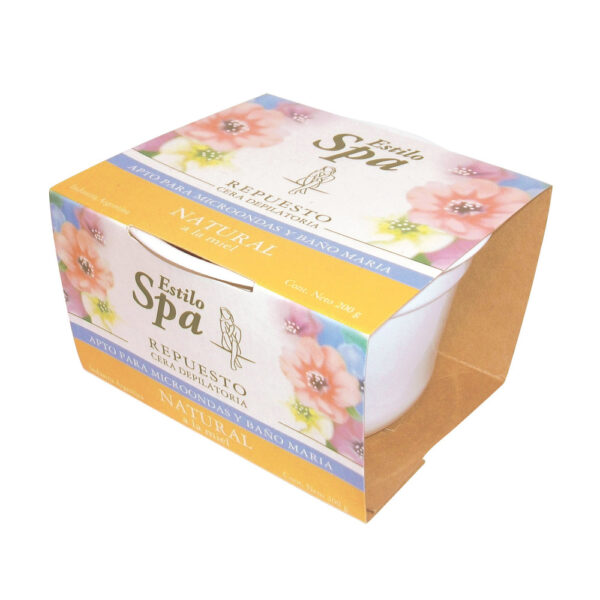 CERA DEPILATORIA NATURAL POTE X 200 GR (*)