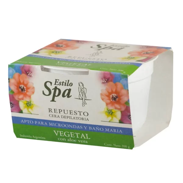 CERA DEPILATORIA VEGETAL POTE X 200 GR (*)