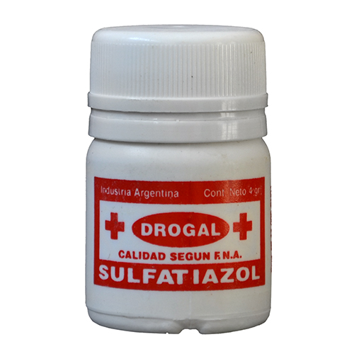 SULFATIAZOL POLVO X 4 GR DROGAL (#)