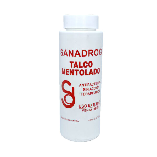 TALCO MENTOLADO X 100 GR SANADROG (#)