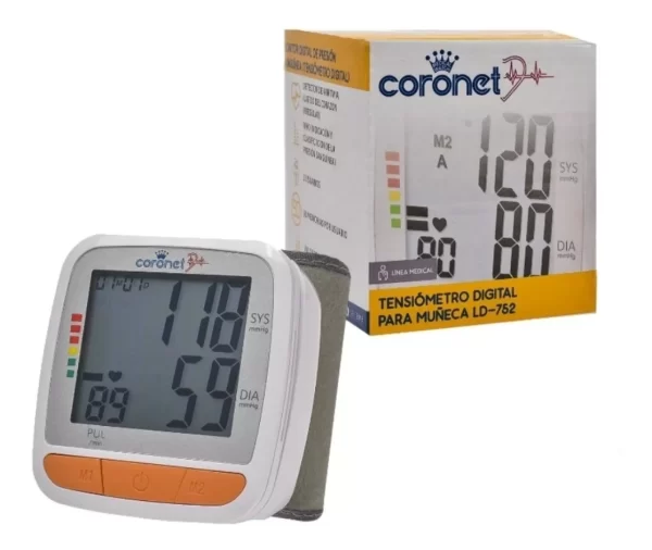 TENS. DIG.AUTOMATICO MUÑECA CORONET LD752 (*)