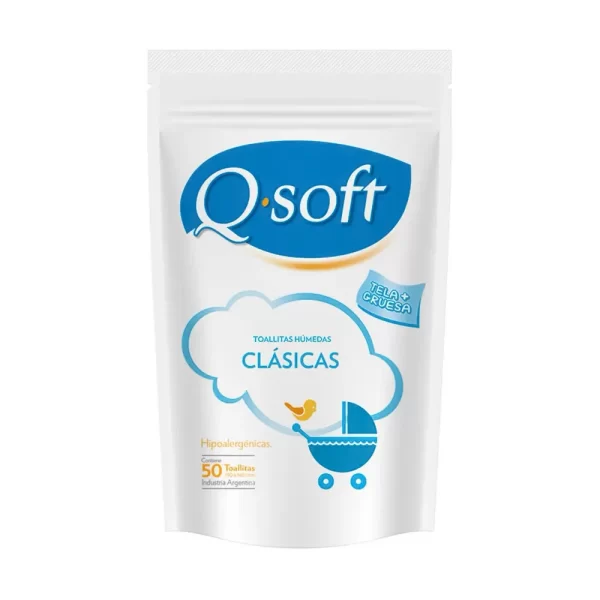 TOALLITA HUMEDA Q-SOFT CLASICA X 50 (*)