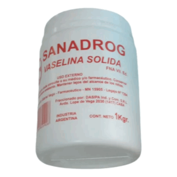 VASELINA SOLIDA X1000 GR  SANADROG (#)