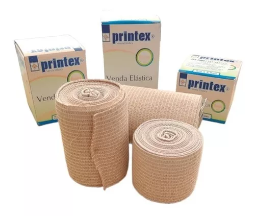 VENDA ELAST.BEIGE PRINTEX 12,5 X 2,5MT (*)