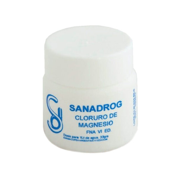 CLORURO MAGNESIO X 33 GR  SANADROG (#)