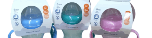 1003todos VASO CURVO ANTIDERRAME C/ASAS VERDE