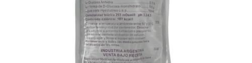 SOLUC.DEXTROSA 5% X 500 ML TECSOPAL