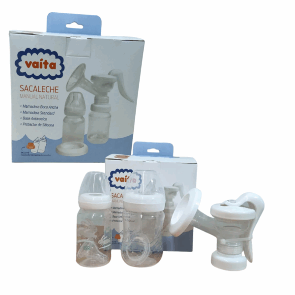 SACALECHE LECHE MANUAL C/2 MAMADERAS VAITA