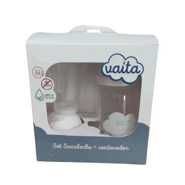 SET SACALECHE + CONTENEDOR DE LECHE MATERNA